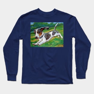 Wolfy the Dachshund Long Sleeve T-Shirt